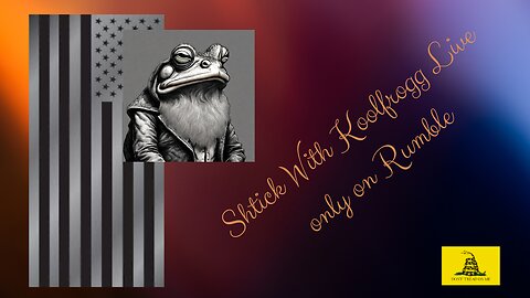 Shtick With Koolfrogg Live - Chill Stream -