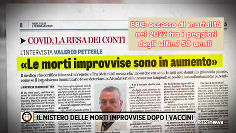 Il mistero delle morti improvvise dopo i vaccini!