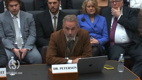 Dr. Jordan Peterson explains to Congress how the government first comes for our privacy, then subjug
