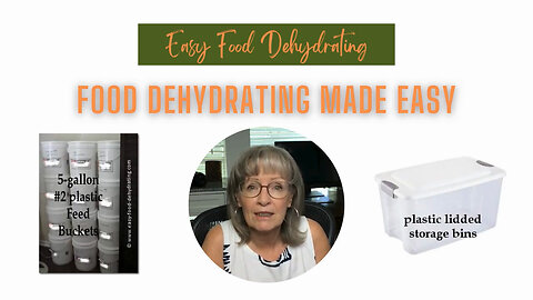 Food Dehydrating Made Easy! By Susan Gast on Udemy - 3 hr Course
