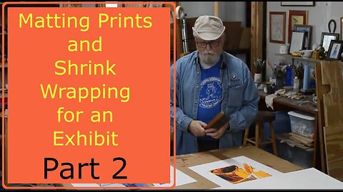 Phil Albritton Graphics - Making Mats for Prints #art #printmaking #prints