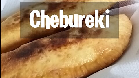 Delicious meat pie recipe - chebureki
