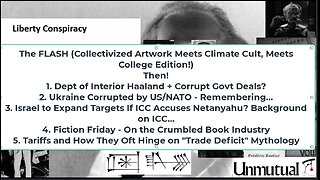 Liberty Conspiracy LIVE 5-3-24! Collectivized Art v Climate Cult, College Protests, AZ Abort, Books!