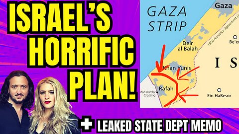 LIVE: Israel's Horrific Plan Revealed! (& much more)