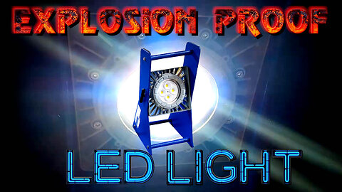 Portable Explosion Proof Mini LED Brick Light for Hazardous Locations
