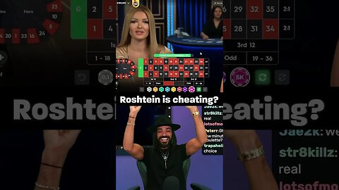 Is Roshtein Cheating? | Online Roulette
