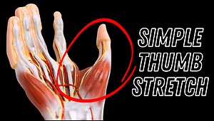 Thumb Stretching Technique for Texting Strain | How to stretch your thumb