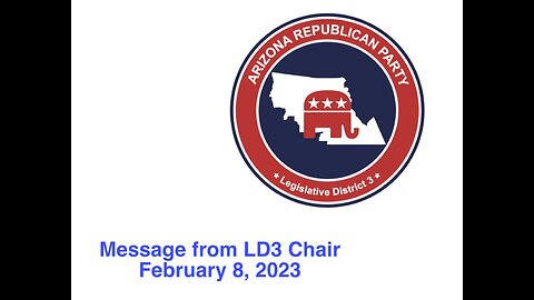 LD3 Message from the Chairman February 8, 2023