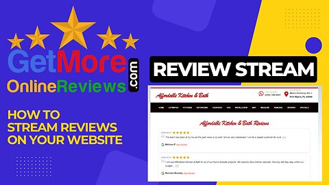 How Stream Reviews Directly On Your Website