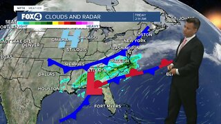 Cold Front Arrives Today