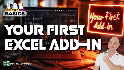 How To Create Your First Excel Add-in + FREE BONUS