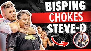 BISPING CHOKES OUT STEVE-O! | JACKASS STAR PUT TO SLEEP BY UFC CHAMP! *FULL VIDEO*