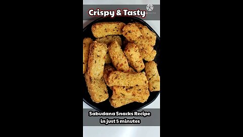 quick and easy crispy tasty snacks recipe