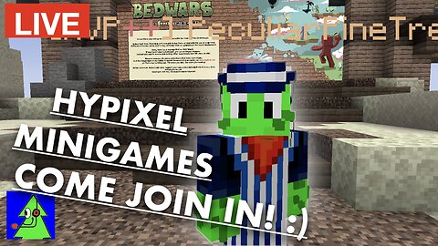 Random Minigame Spin Wheel! Hypixel Minigames With Viewers! Minecraft Live Stream on Rumble! (Rumble Exclusive)