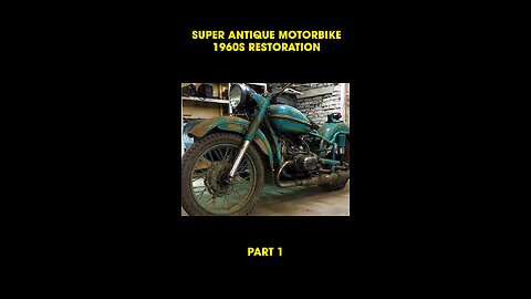 super Antique Bike 1960s Restoration