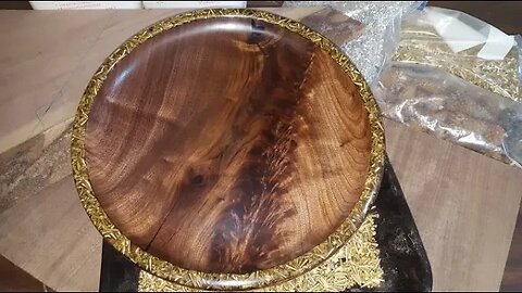 BLACK WALNUT PLATTER