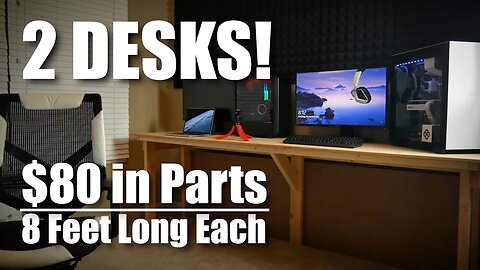 How to Build Your Own Custom Computer Desks!