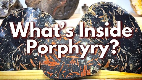 I Found AGATE inside Porphyry!