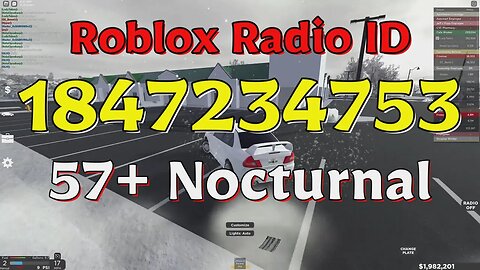Nocturnal Roblox Radio Codes/IDs
