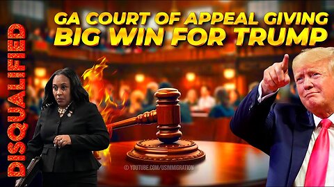 BREAKING🔥 Fani Willis DISQUALIFICATION Saga - GA Court of Appeals gave a BIG WIN for TRUMP🚨