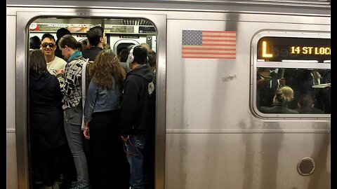 Pro-Terror Protests Cause Commuter Delay in NYC, Taking Over Train and Refusing to Leave