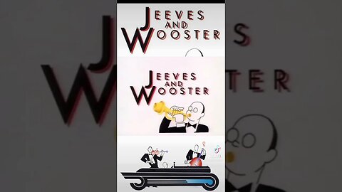 Jeeves and Wooster (TV Intro) #uk #tvintro #90s #artdeco