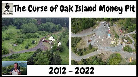 The Curse of Oak Island Money Pit - Then and Now