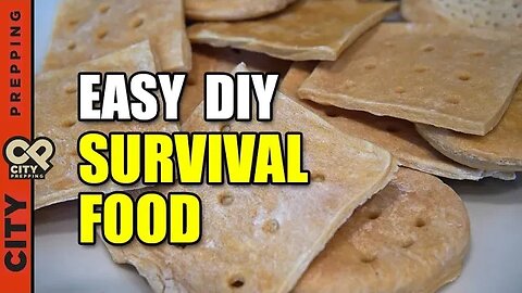 How to Make Hardtack (Forever Lasting Bread)