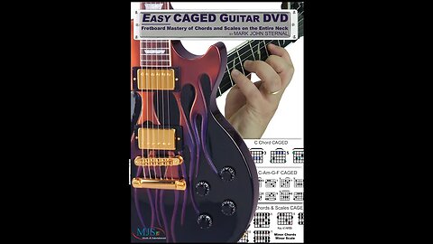 EASY CAGED GUITAR episode 17 Excellent Chords and Scales Practice Regime