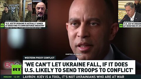 U.S. Could Send Our Military Men & Women if Ukraine Falls – Congressman Hakeem Jeffries says! WARNING!