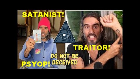 Psyop Traitor Satanist Russell Brand's Baptism is a False Light Agenda 2030!