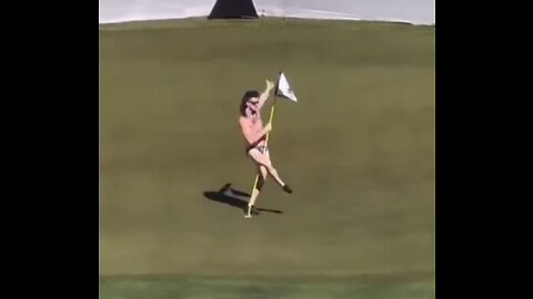 Streaker Takes Over Phoenix Open