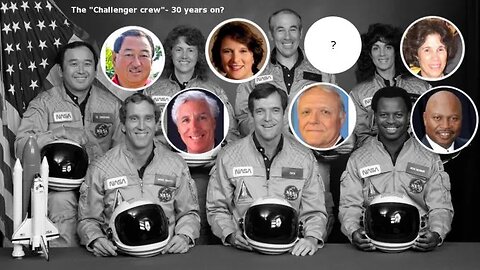 Challenger Crew Never Died. Nobody is going to space.
