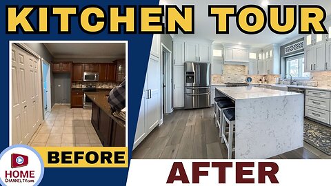 Kitchen Remodel Before & After: Kitchen Gets Some BEAUTIFUL UPGRADES