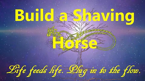 Build a Shaving Horse