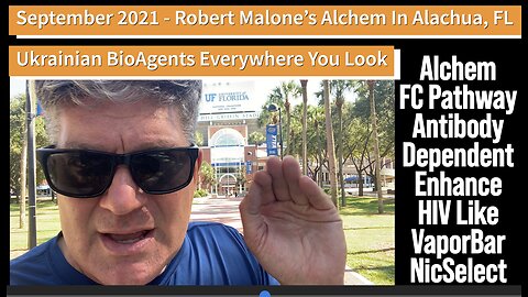 Robert Malone's Alchem - All Ukrainian BioAgents, All The Time, All Vapes Too