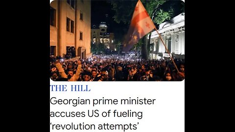 1° Min della Georgia accusa USA di provocare rivoluzione in Georgia