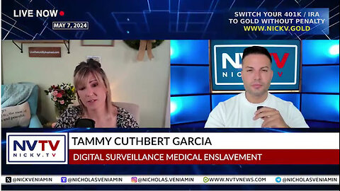 Tammy Cuthbert Garcia Discusses Digital Medical Enslavement with Nicholas Veniamin