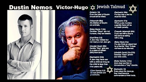 Dustin Nemos Victor Hugo Expose Jewish Supremacy Hate Speech That Allows Jews To Threaten Non Jews