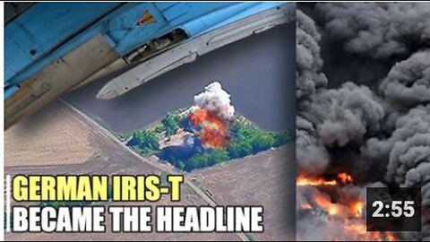 Ukraine IRIS-T blown up by Russian jet as factory in Berlin caught fire