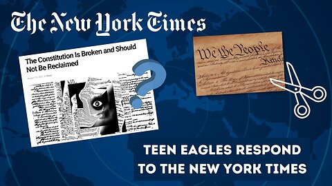 Teen Eagles Respond to The New York Times!