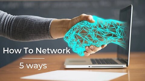How to network with people (5 ways)