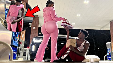 GOLD DIGGER PRANK IN THE HOOD THICK BADDIE IS WIFE MATERIAL