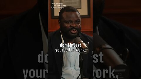 Joe Lonsdale & Iyinoluwa Aboyeji on the value of hard work