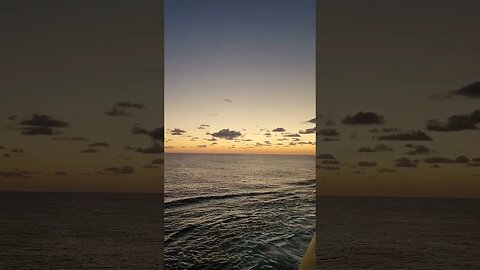 Sunrise From Wonder of The Seas! - Part 3