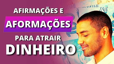 [COMO FAZER PARA GANHAR DINHEIRO URGENTE?] | AFIRMAÇÕES JOSEPHY MURPHY | POSITIVE AFFIRMATIONS