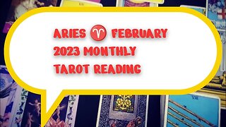 ARIES ♈ It's GAME TIME! February 2023 Monthly TAROT Reading