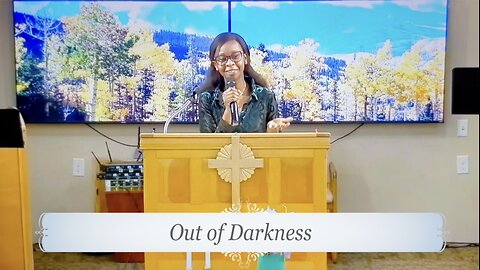 Rev. Adalia Hansen - Out of Darkness - with Pastor Cynthia Eggers, Faith Tabernacle, NM 4/25/24