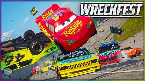 McQueen Returns to DEGA! | Wreckfest NASCAR Legends