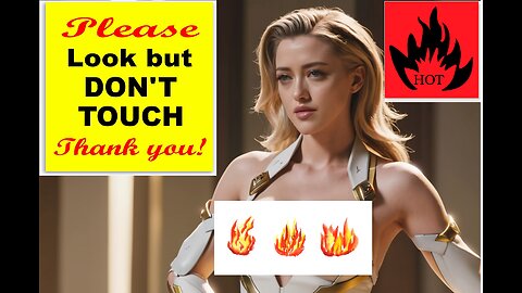 Amber Heard as Mercy Overwatch Ai Generated